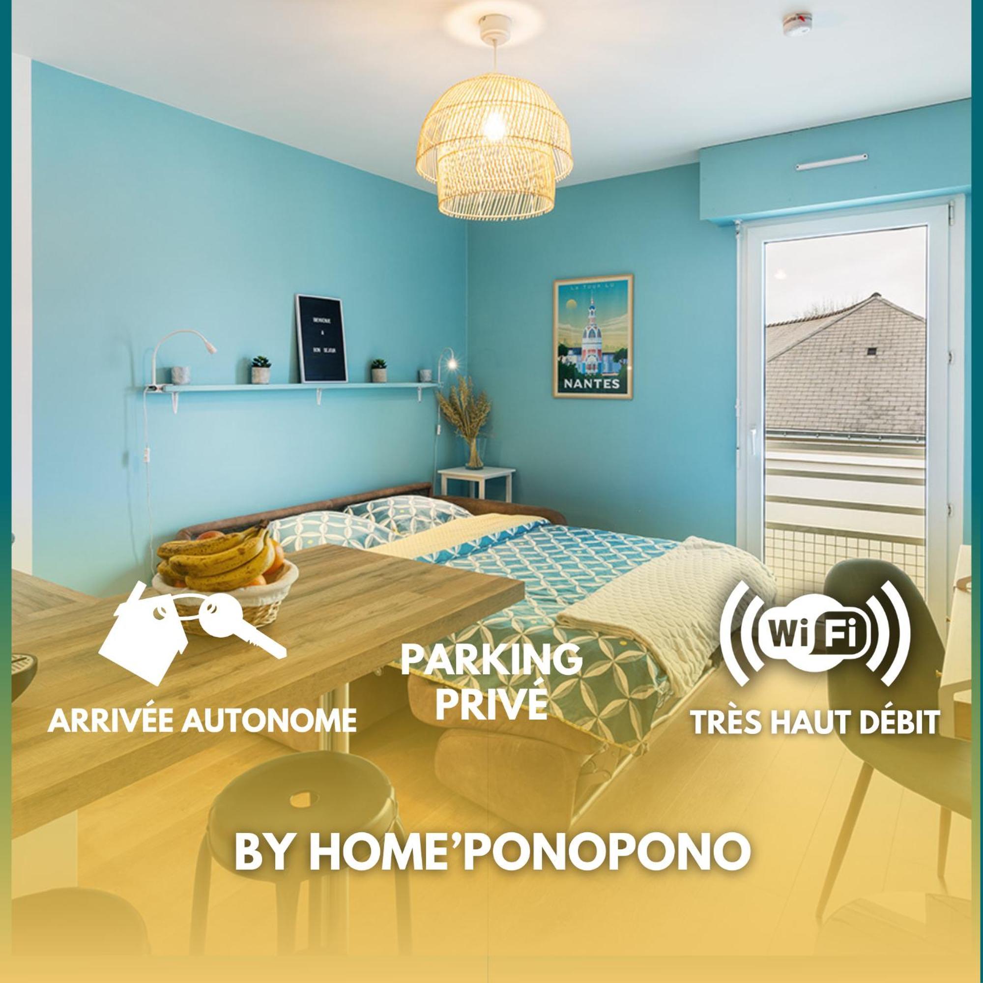 Joli Studio - Parking Prive - Wifi Tres Haut Debit - Au Calme Nantes Exterior foto