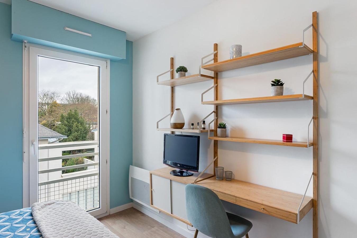 Joli Studio - Parking Prive - Wifi Tres Haut Debit - Au Calme Nantes Exterior foto